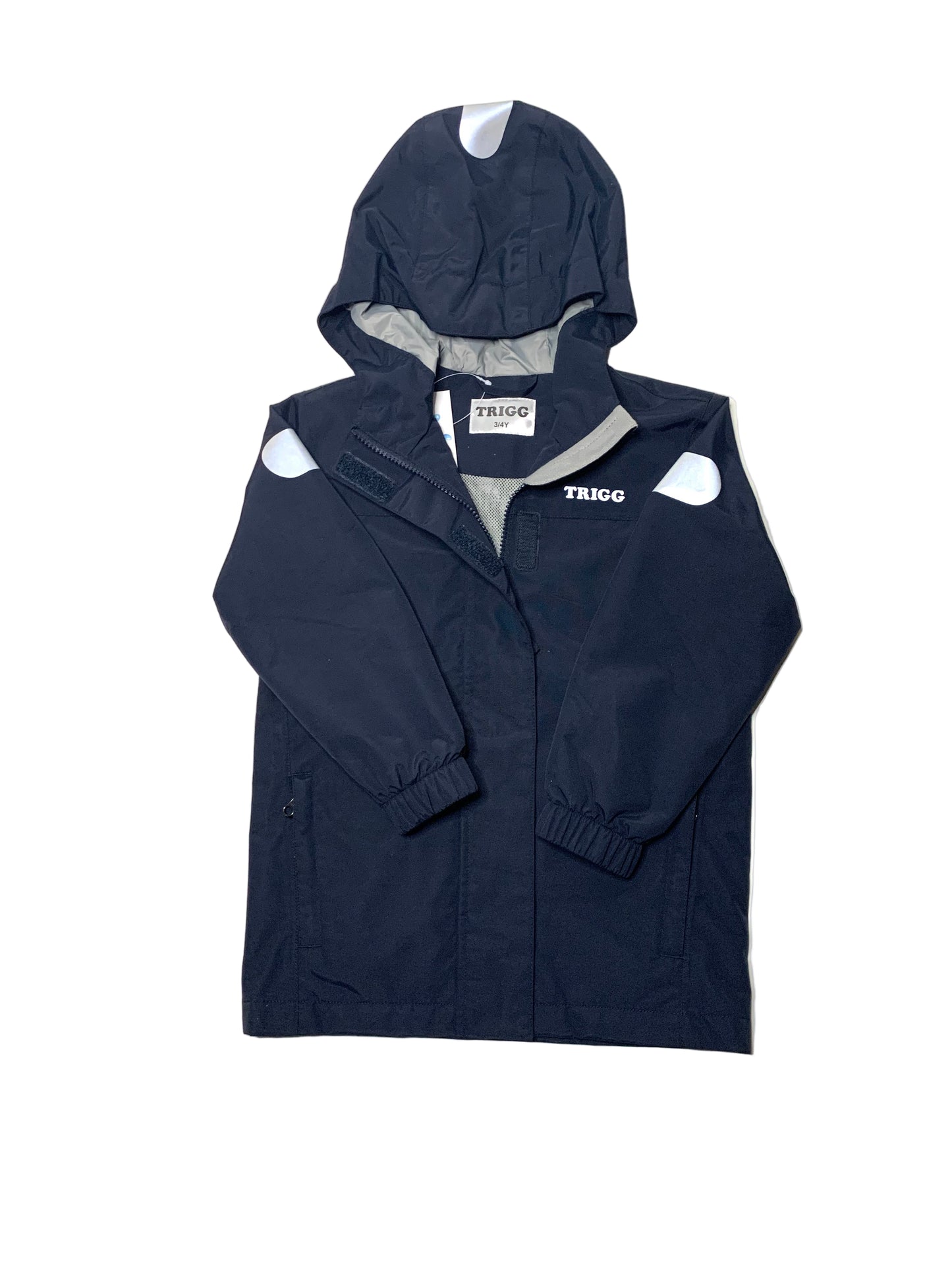 Trigg Kids Rain Jacket Navy