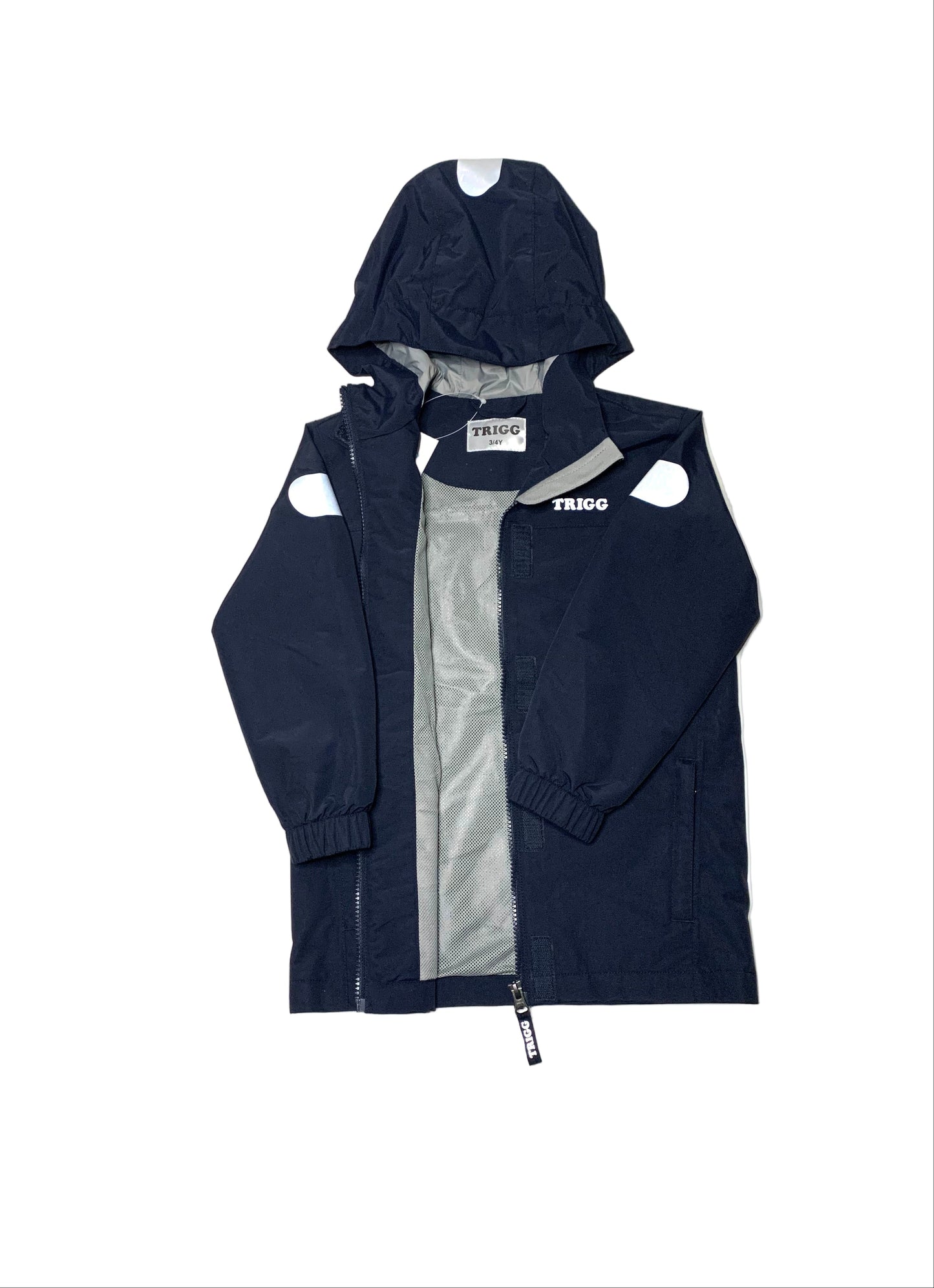 Trigg Kids Rain Jacket Navy